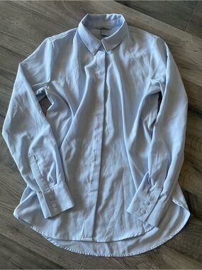 H&M Light Blue Women's Button-Down Shirt